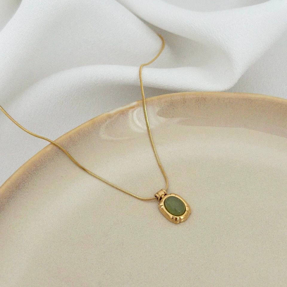 Naszyjnik ze stali chirurgicznej Harmony with nature