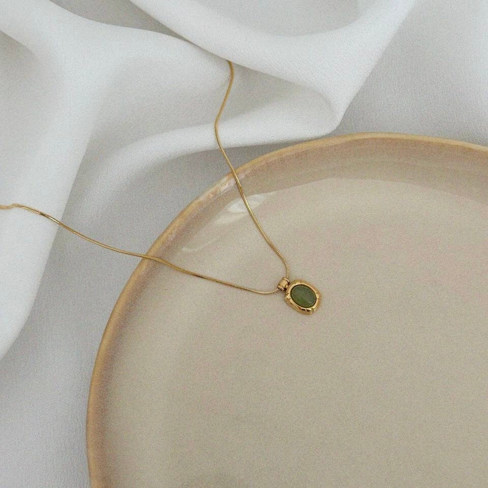 Naszyjnik ze stali chirurgicznej Harmony with nature - obrazek 4