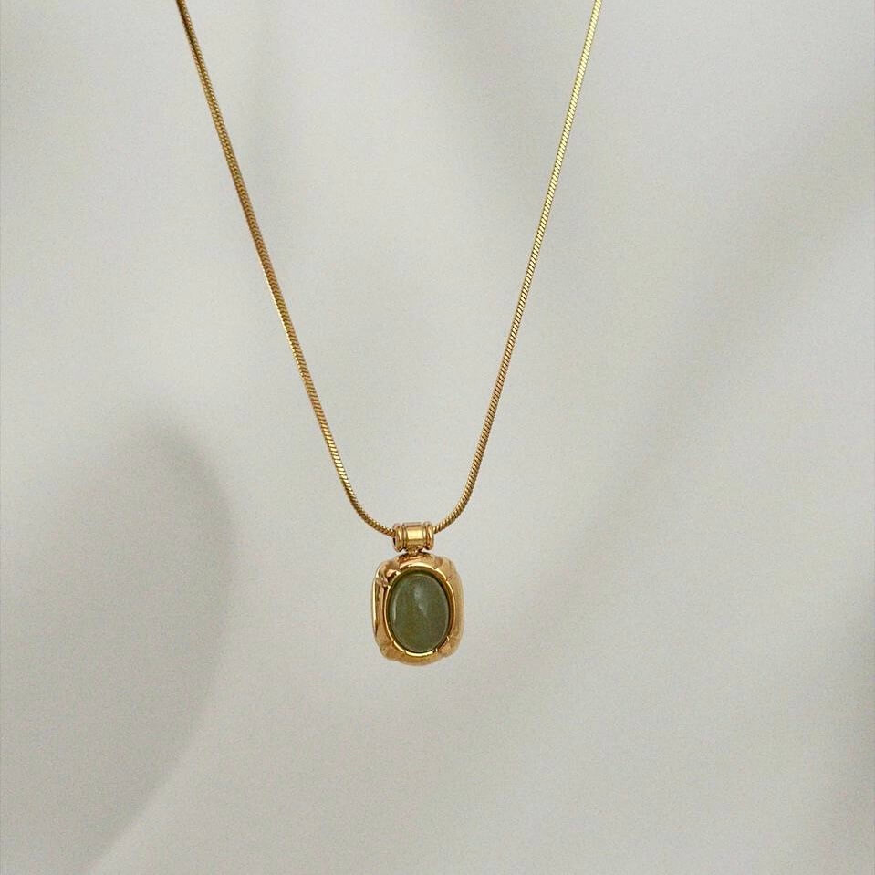 Naszyjnik ze stali chirurgicznej Harmony with nature - obrazek 3