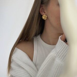 Kolczyki ze stali chirurgicznej Nieregularne Koła