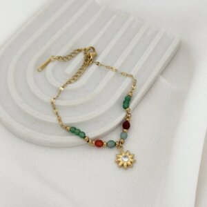 Bransoletka ze stali chirurgicznej Color of Sun