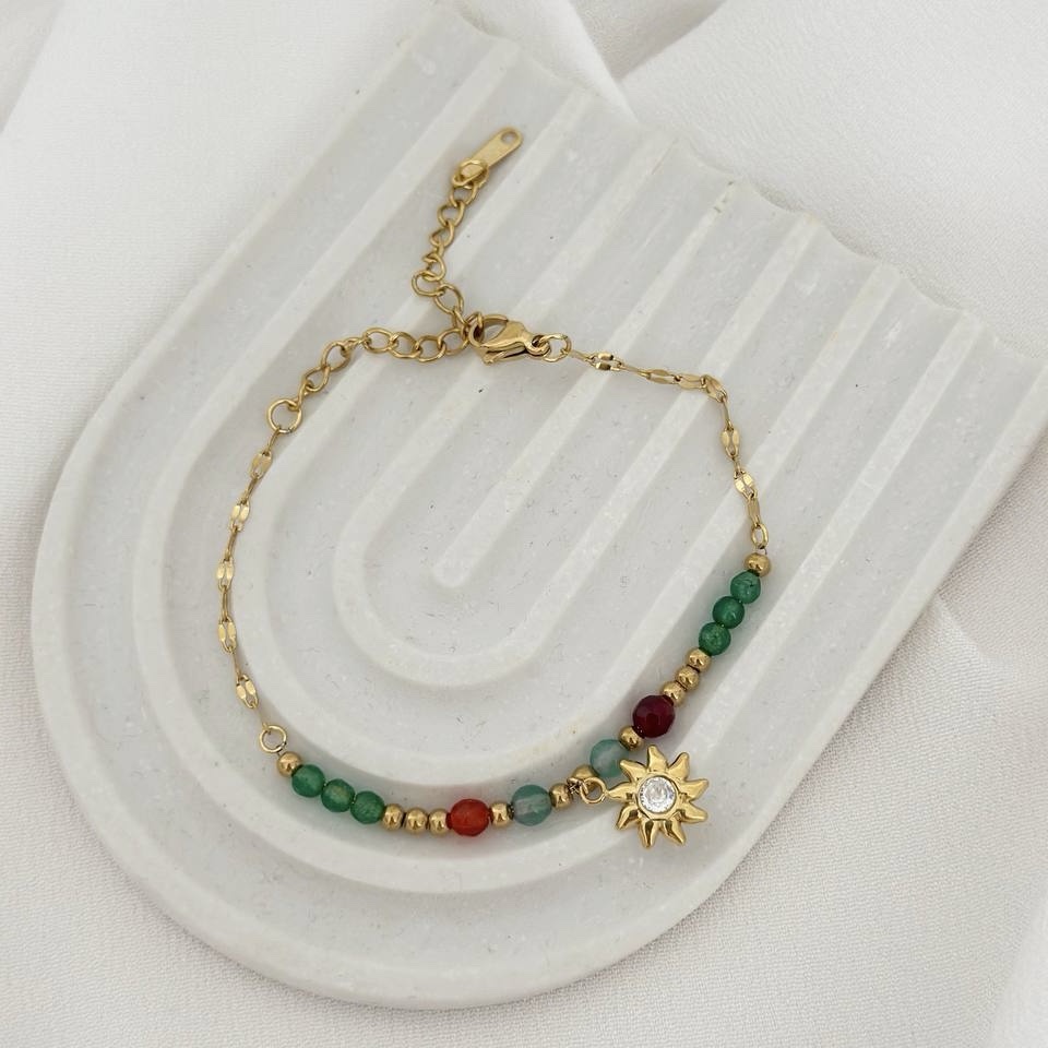 Bransoletka ze stali chirurgicznej Color of Sun - obrazek 3